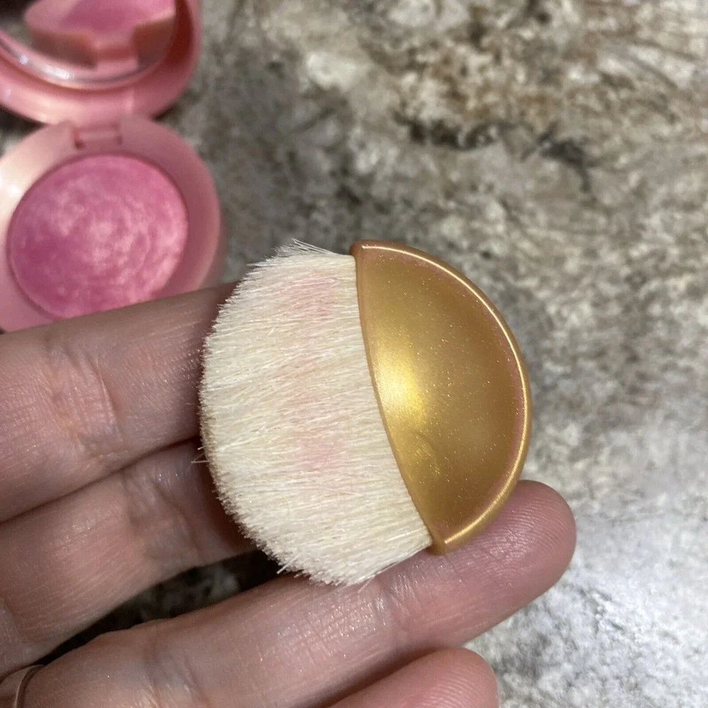 BOURJOIS Visage Pastel Joues Blusher #34 ROSE D'OR .08 oz Rare blush